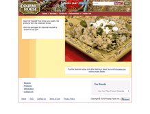 Tablet Screenshot of gourmethouserice.com